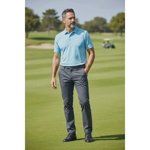 NWT Vuori Men's Charcoal Aim Pant Performance Apparel Size 32 (Fits Like 30")